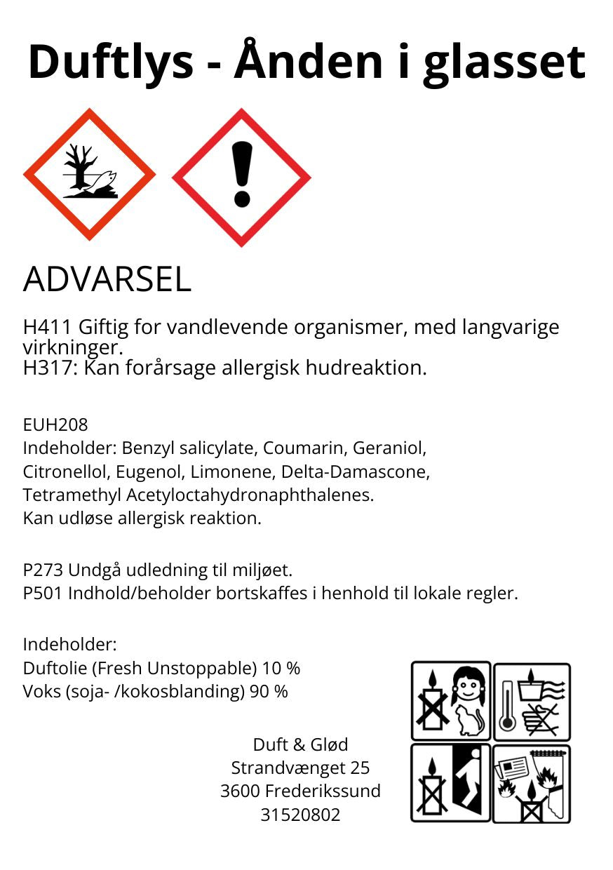 Ånden i glasset duftlys