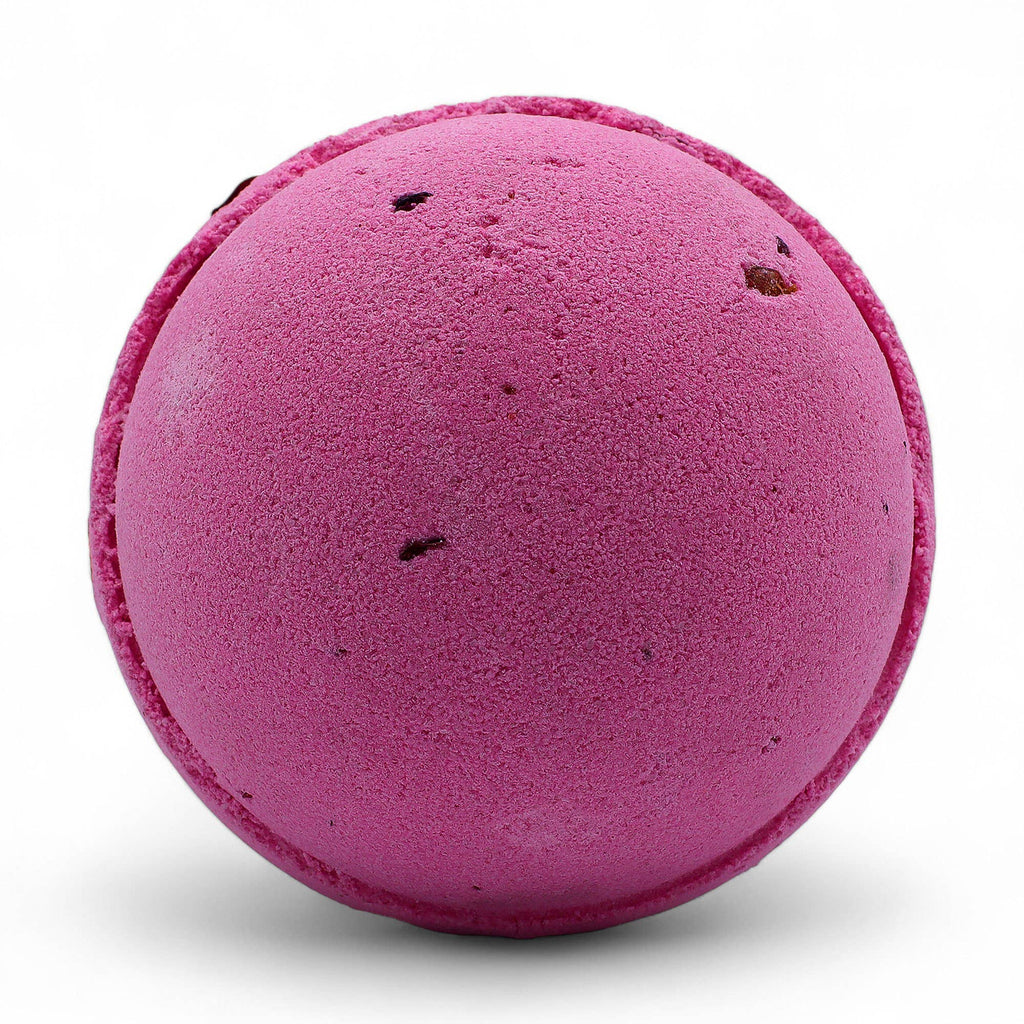 Kæmpe badebombe med rose & kronblade 180g