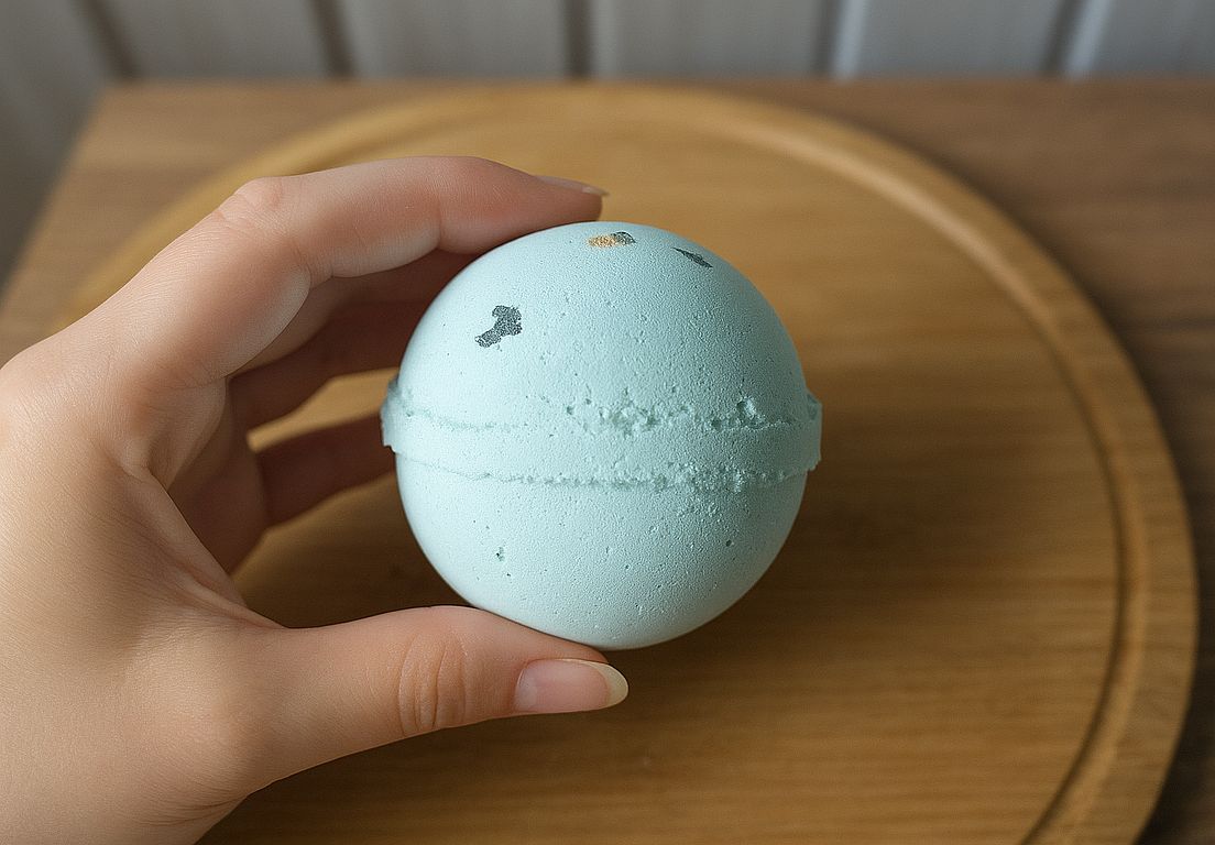 Kæmpe Halloween badebombe med kokos & lime 180g