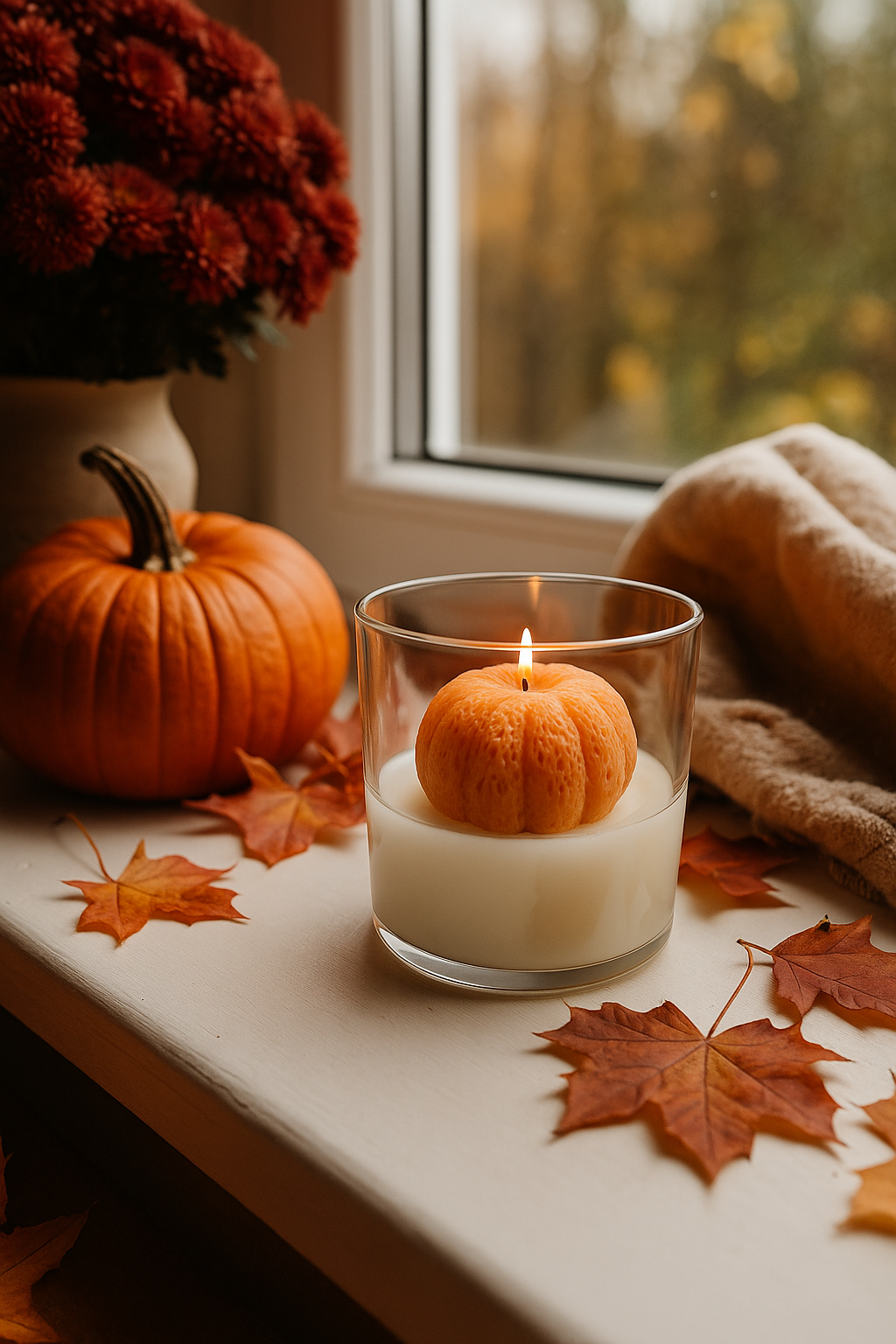 Græskar hygge duftlys