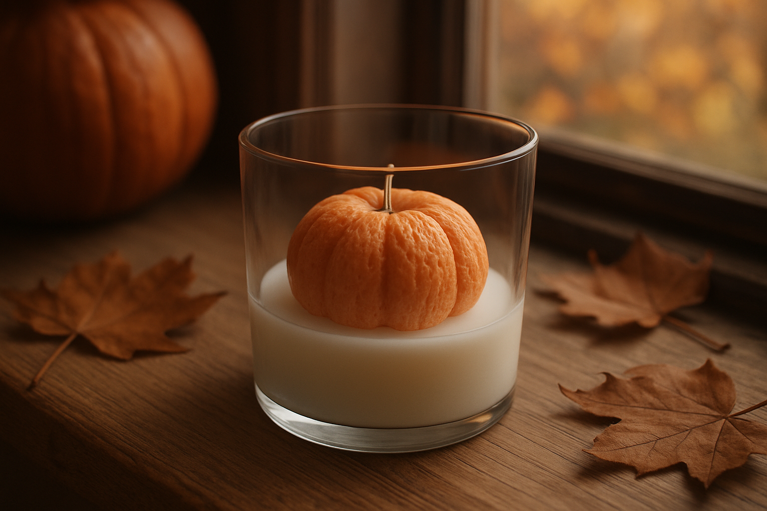 Græskar hygge duftlys