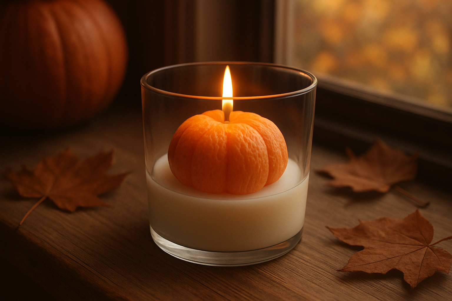 Græskar hygge duftlys