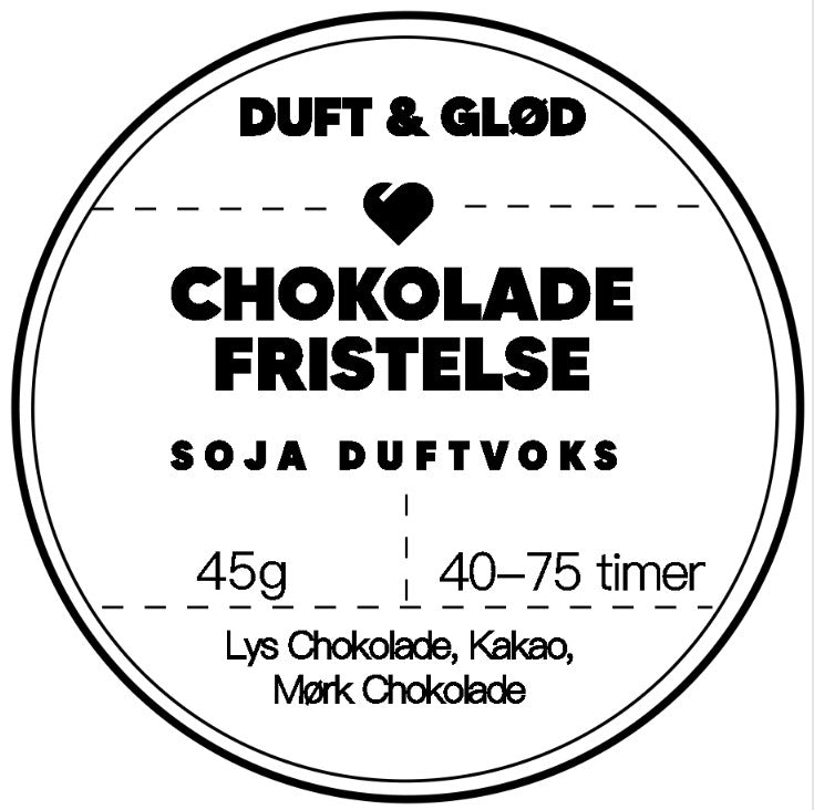 Chokolade fristelse duftvoks snapbar