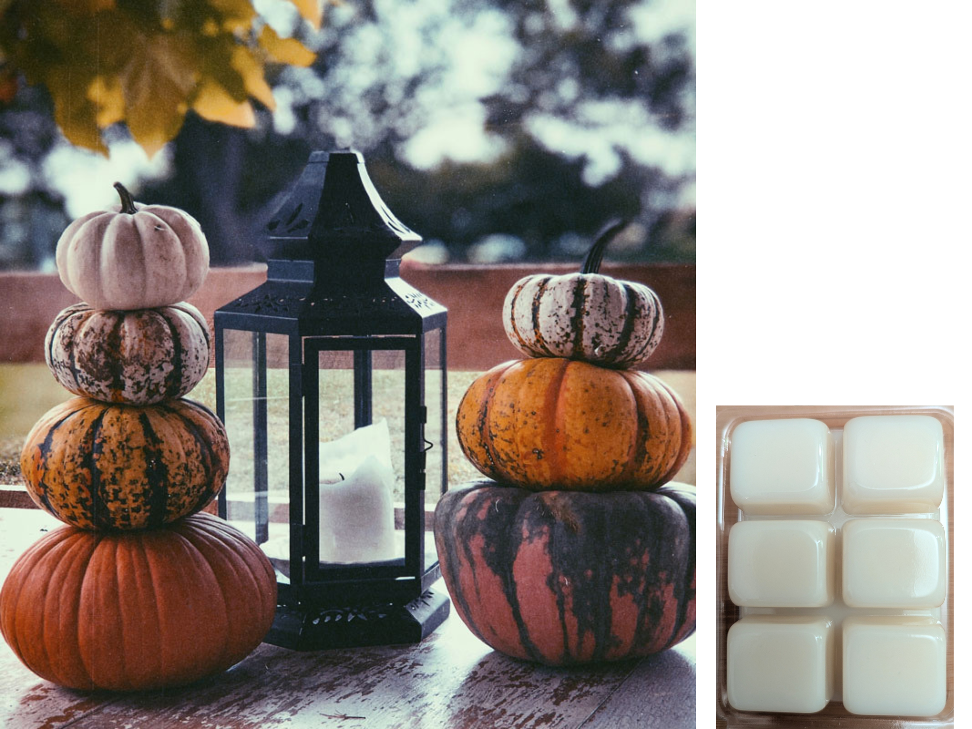 Pumpkin sandelwood duftvoks